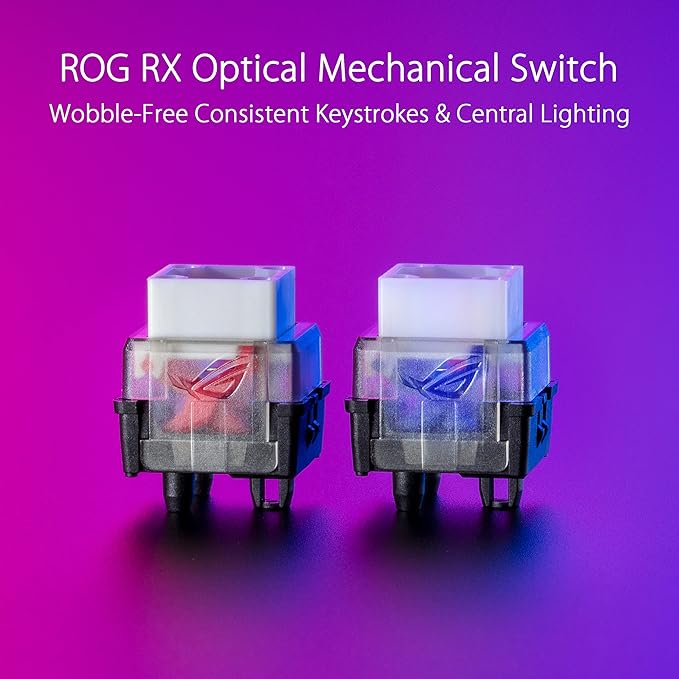 ASUS ROG Claymore II Wireless RGB Modular Gaming Keyboard with Detachable Numpad and RX Red Switches - PakByte Computers