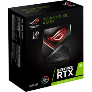ASUS ROG GeForce RTX NVLink Graphics Card – 4-Slot Spacing - PakByte Computers