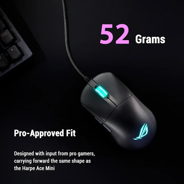 Asus Rog Harpe Mini Core Wired Gaming Mouse - PakByte Computers