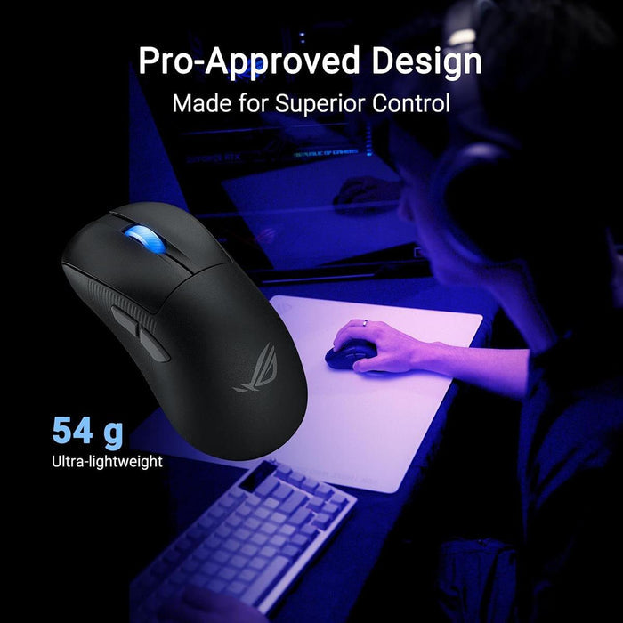 Asus Rog Keris II Ace Wireless Gaming Mouse - Black - PakByte Computers
