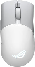 Asus ROG Keris Wireless Mouse: Triple Connectivity, 36K DPI, 5 Buttons, SpeedNova, Replaceable Switches, Paracord,white. - PakByte Computers