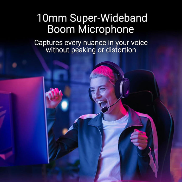 Asus Rog Pelta Wireless Gaming Headset - Black - PakByte Computers