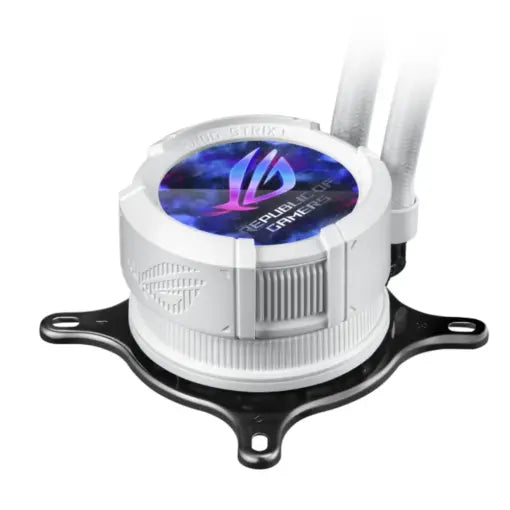 ASUS ROG Strix LC III 360 ARGB AIO Liquid Cooler with LCD Display - White - PakByte Computers