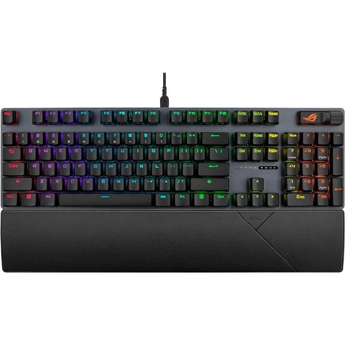 ASUS ROG Strix XA11 Scope II Gaming Keyboard, Pre-lubed ROG NX Snow Linear Mechanical Switches - PakByte Computers