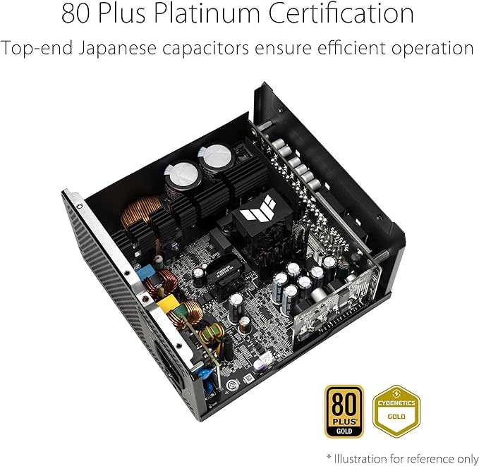 Asus TUF Gaming 1000W Gold Fully Modular PSU 90YE00S1-B0NA00 - PakByte Computers