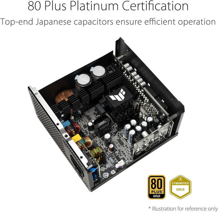 ASUS TUF Gaming 850W Gold 850 Watt, ATX 3.0 Compatible, Fully Modular Power Supply, 80+ Gold, Military-Grade Components. - PakByte Computers