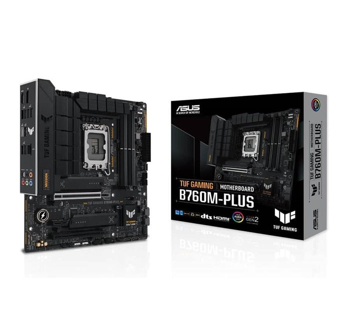 Asus Tuf Gaming B760M-Plus DDR5 Intel 12/13/14th Gen microATX Motherboard - PakByte Computers