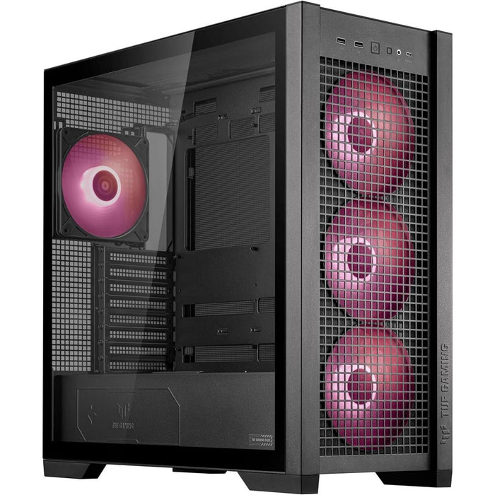 Asus Tuf Gaming GT302 ARGB Mid-Tower ATX Case - Black - PakByte Computers