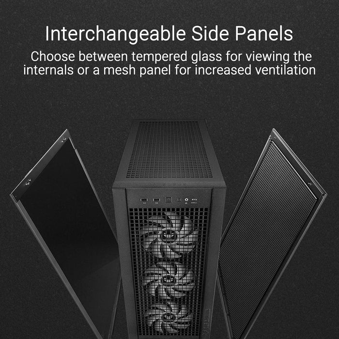 Asus Tuf Gaming GT302 ARGB Mid-Tower ATX Case - Black - PakByte Computers