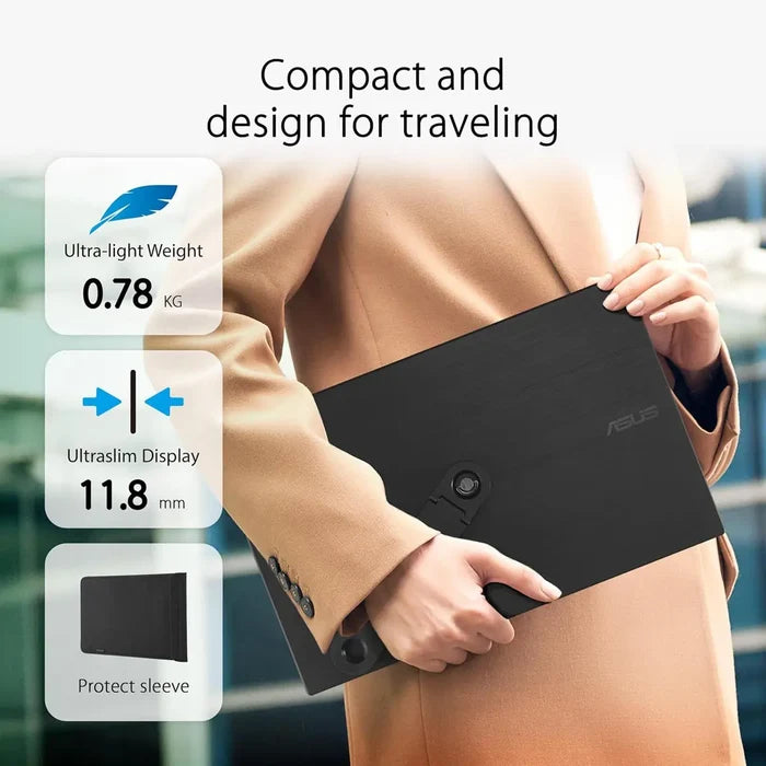 Asus ZenScreen MB166CR 16" Portable USB Monitor - PakByte Computers
