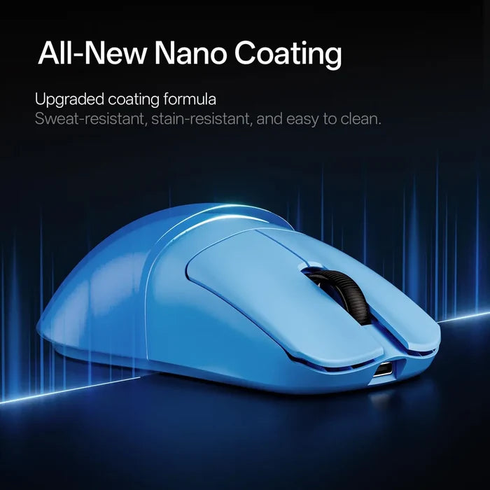 ATK Blazing Sky F1 V3 Ultimate+ Series Wireless Mouse - Pearl Blue