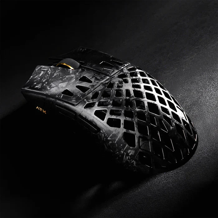 ATK Blazing Sky GHOST Hollow Carbon Fiber Wireless Gaming Mouse - Black