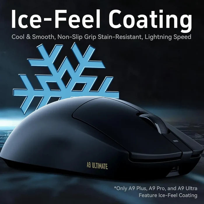 ATK Dragonfly A9 Plus Wireless Gaming Mouse - White