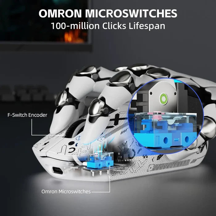 Attack Shark G3 Pro Wireless Gaming Mouse - Berry Red