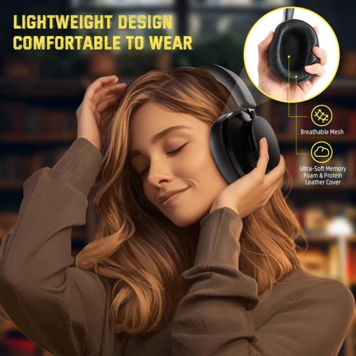 Attack Shark G500 Ultra-Light Dual-Mode Gaming Headset – Black