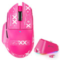 Attack Shark V6 65g Superlight Wireless Gaming Mouse - Berry Red