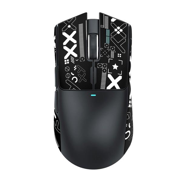 Attack Shark X1 Wireless Gaming Mouse with RGB Charging Dock - Black