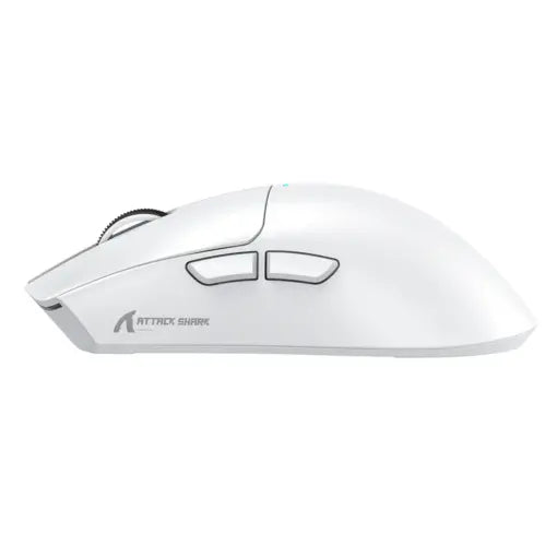 ATTACK SHARK X11 White Wireless Gaming Mouse with Charging Dock - PakByte