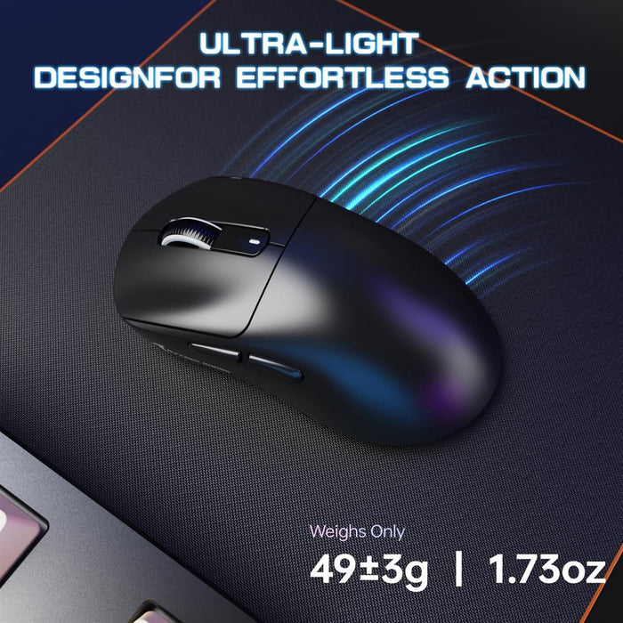 Attack Shark X3 Max Wireless Gaming Mouse - Black - PakByte Computers