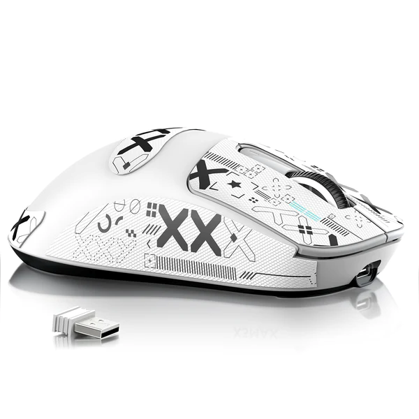 Attack Shark X3 Max Wireless Gaming Mouse - White - PakByte Computers