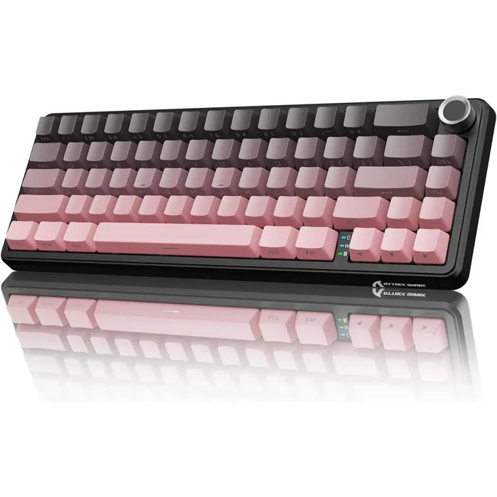 Attack Shark X66 Wireless Mechanical Gaming Keyboard - Blackberry