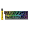 Attack Shark X68 HE 60% Wired Gaming Keyboard - Black Contours - PakByte Computers