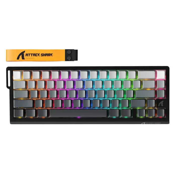 ATTACK SHARK X68 PRO HE Wireless Keyboard Magnetic Switch – Moonlit Night