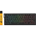 Attack Shark X68 PRO HE Wireless Rapid Trigger Gaming Keyboard - Black Contour
