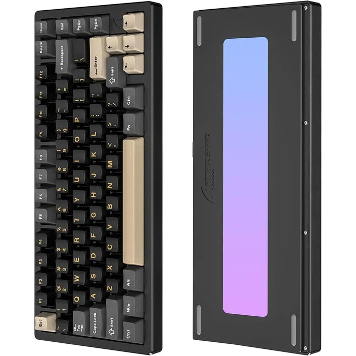 Attack Shark X75 Aluminum CNC Wireless Gaming Keyboard - Black - PakByte Computers