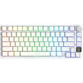 Attack Shark X820 Ultra Wireless Mechanical Keyboard - White Contour - Shark Switches