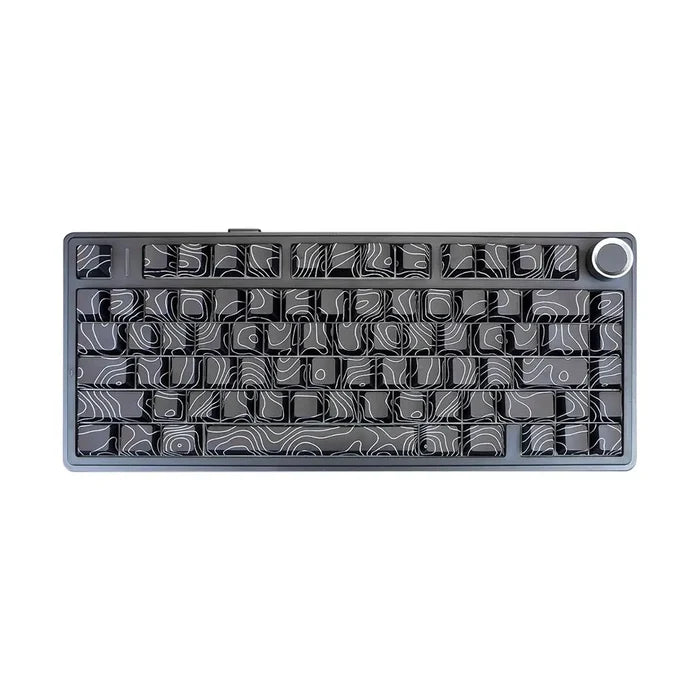Aula F75 Gasket 75% Wireless Hot Swappable Mechanical Gaming Keyboard - Black Contour - PakByte Computers