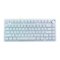 Aula F75 Gasket Mechanical Keyboard - White Contour - Star Vector Switches