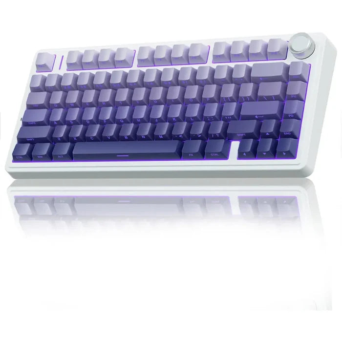 Aula F75 Mechanical Keyboard Gaming - Gradient Purple - Star Vector Switches