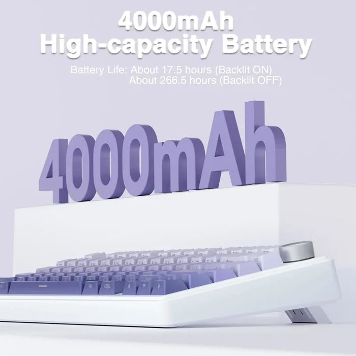 Aula F75 Mechanical Keyboard Gaming - Gradient Purple - Star Vector Switches
