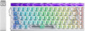 Aula Hero 68 HE 60% Wired Gaming Keyboard - White Transparent