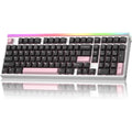 Aula Hero 99 Wired Gaming Keyboard, Hall Effect Keyboard - Black/Pink