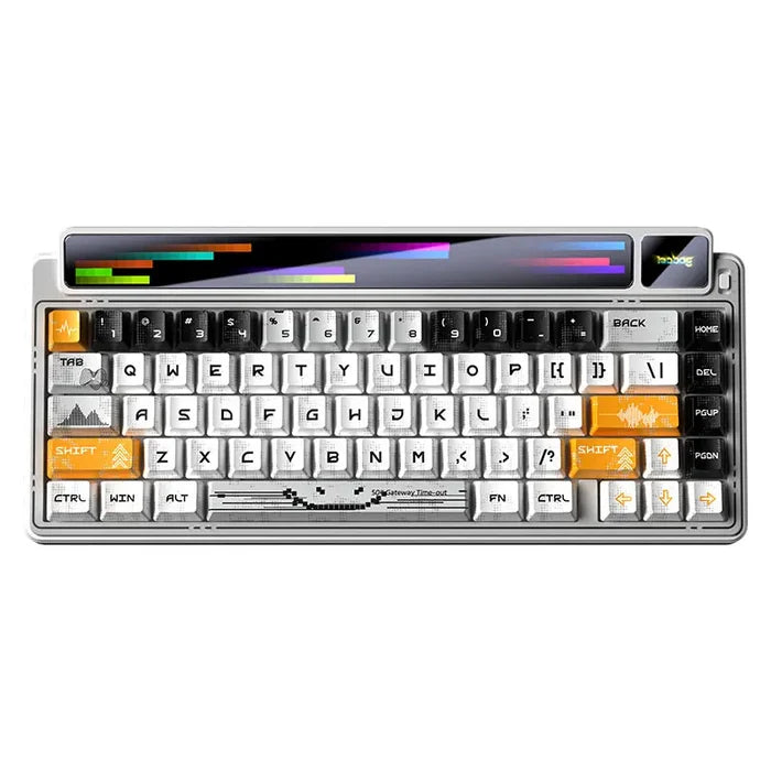 Aula Leobog AMG65 Gasket Mechanical Wireless Gaming Keyboard (Jasper Switch) - Northern Star Lights
