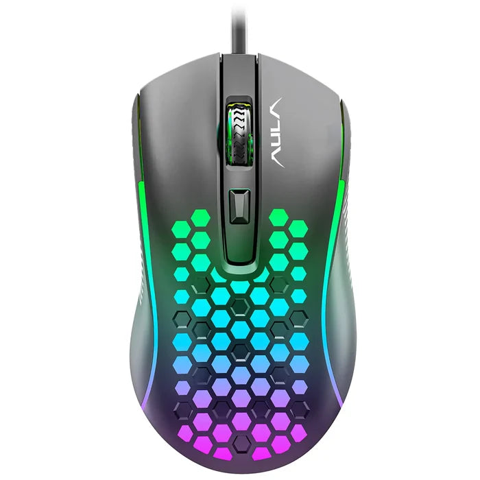 Aula Mountain S11 Ultra-Lightweight Honeycomb Wired Gaming Mouse - PakByte Computers