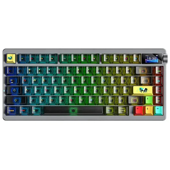 Aula Nova75 Mechanical Gaming Keyboard - Black Translucent - Phantom Cherry Switch