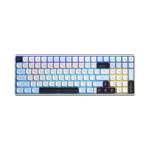 Aula S100 Pro Wireless Custom Mechanical Keyboard - Glacier Blue