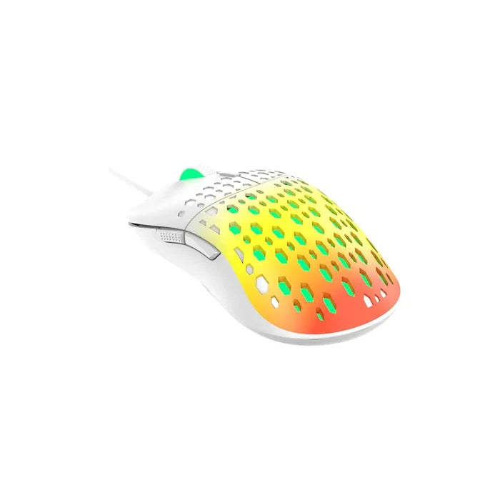 Aula S11 Pro Ultra-Lightweight Wired Optical Gaming Mouse - White - PakByte Computers