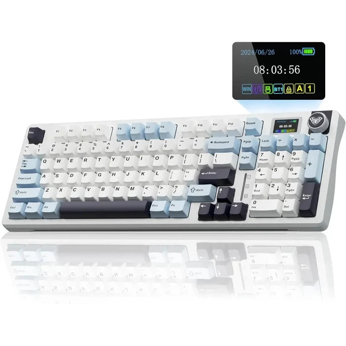 Aula S98 Pro Wireless Mechanical Keyboard - Glacier Blue
