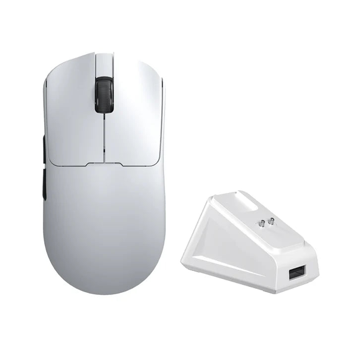 AULA SC380Pro Tri-mode Lightweight Gaming Mouse – White - PakByte Computers