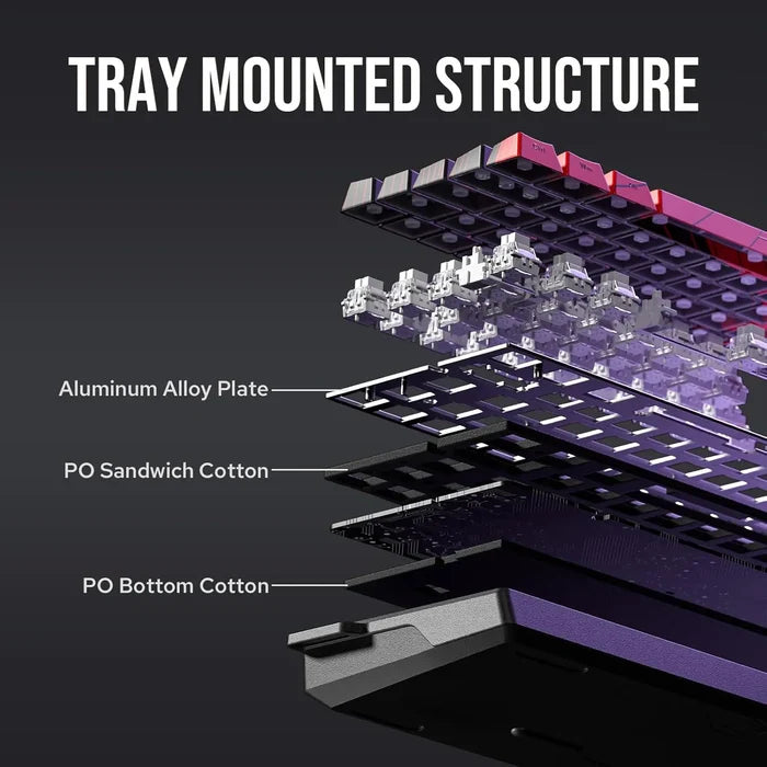 Aula WIN60 HE 60% Wired Magnetic Keyboard, 8000 Hz Polling Rate - Black - PakByte Computers