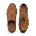 Base London Twain Suede Brogue.
