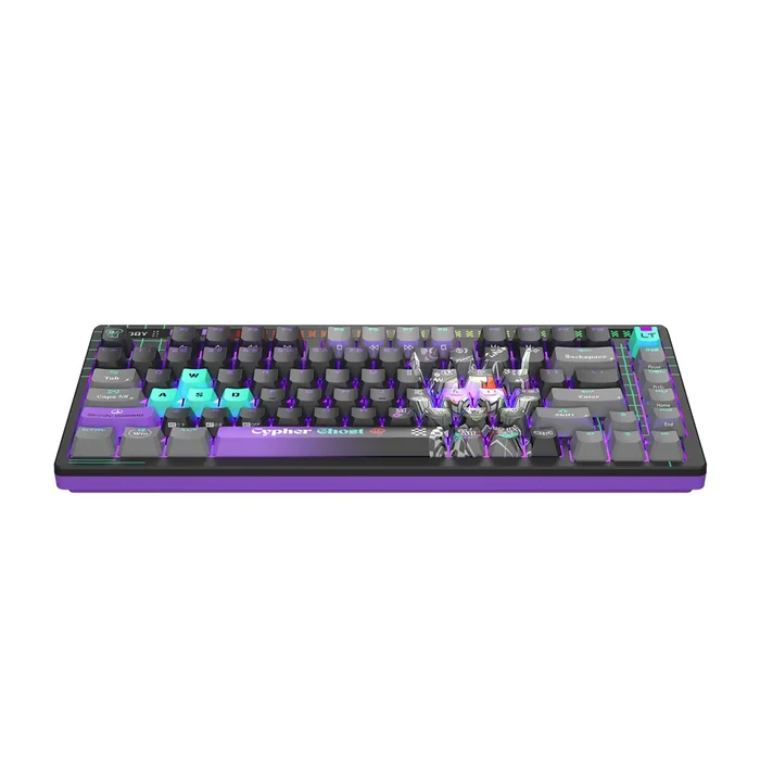 Bloody AT75 Alpha Optical Switch Mechanical Keyboard - Cypher Ghost - PakByte Computers