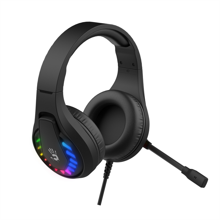 Bloody G230 Virtual 7.1 Surround Sound Gaming Headset - Black - PakByte Computers