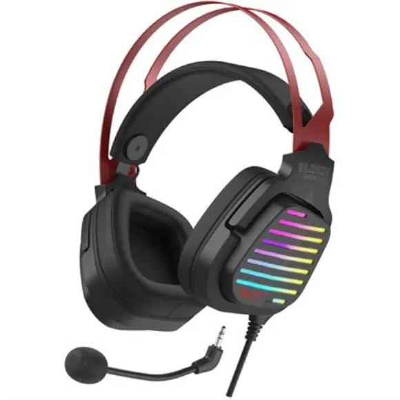 Bloody G560 Virtual 7.1 USB Wired Surround Sound Gaming Headset - Sports Red - PakByte Computers