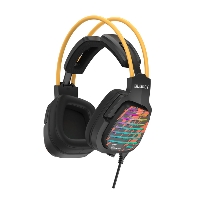 Bloody G565 7.1 Virtual Surround Sound Headset - Energy Black - PakByte Computers
