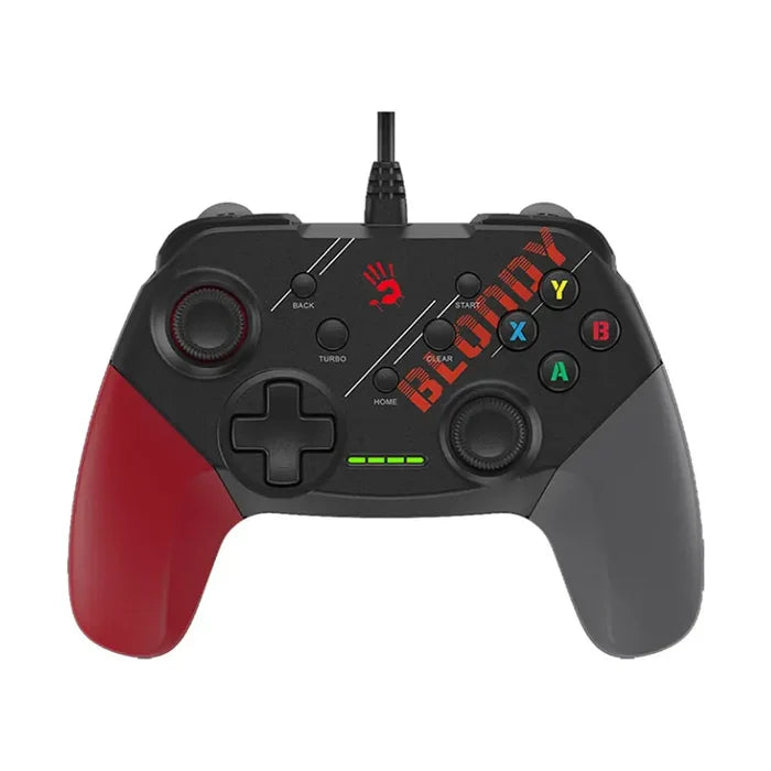 Bloody GP30 Wired USB Gaming Gamepad - Sports Red